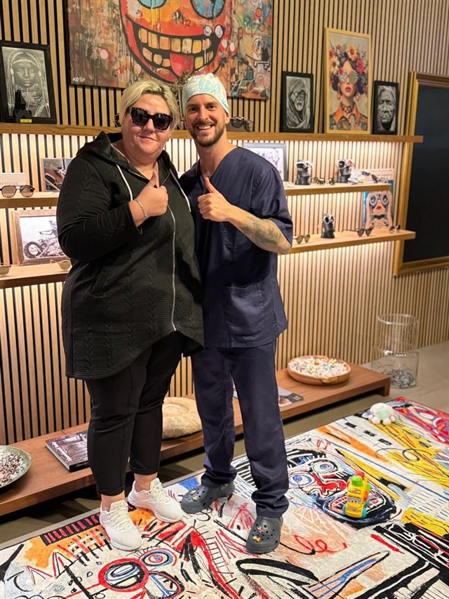 A real moment after treatment at My Laser Vision