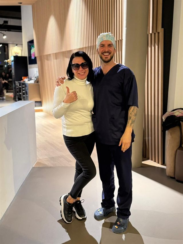 A real moment after treatment at My Laser Vision