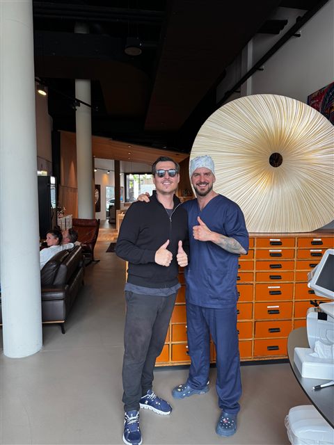 A real moment after treatment at My Laser Vision