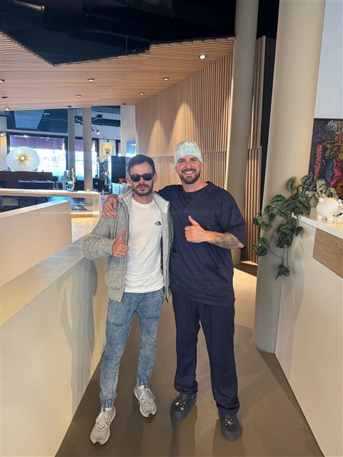 A real moment after treatment at My Laser Vision